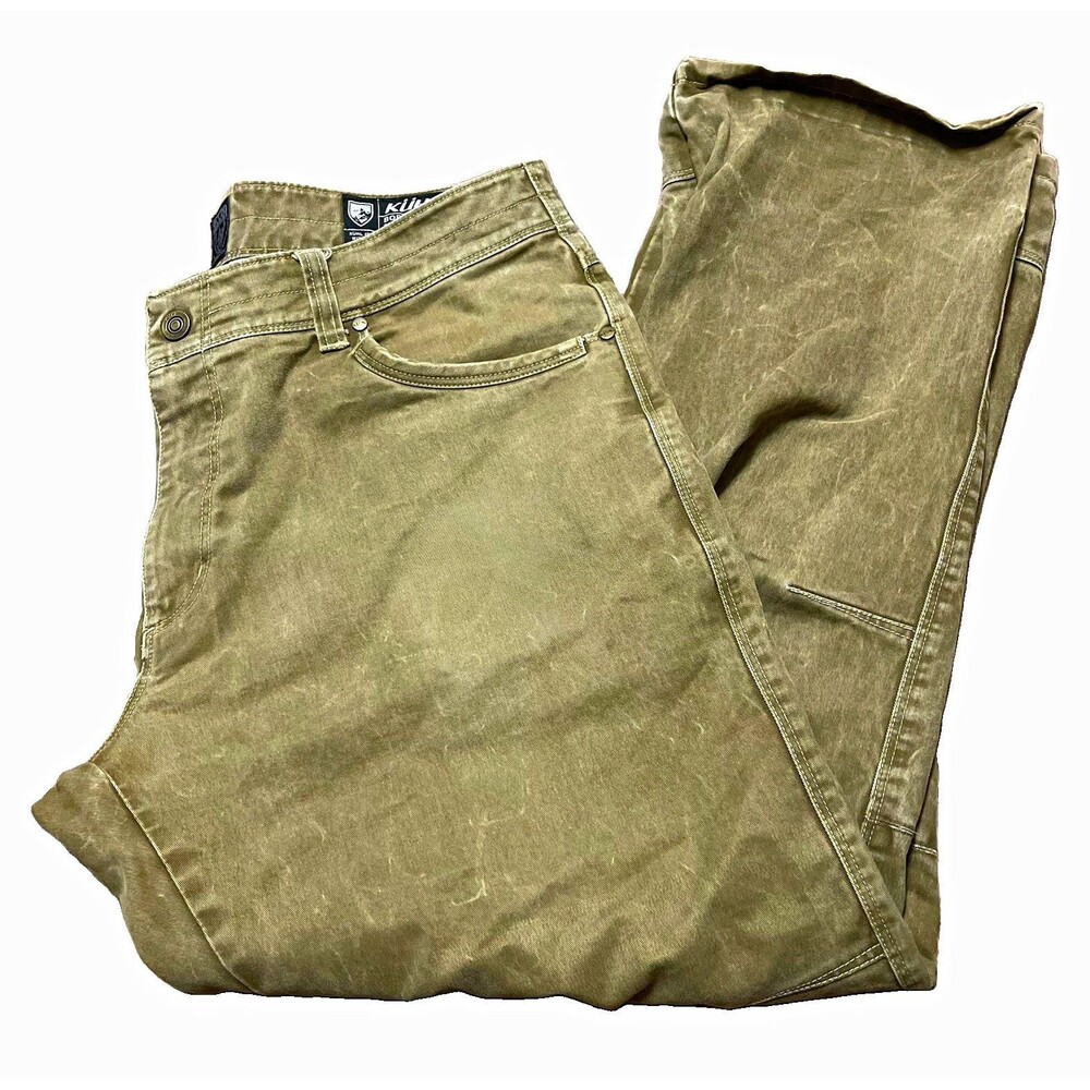 KÜHL Ryder Vintage Patina Dye Men's Pants 36 x 30 Workwear Utility